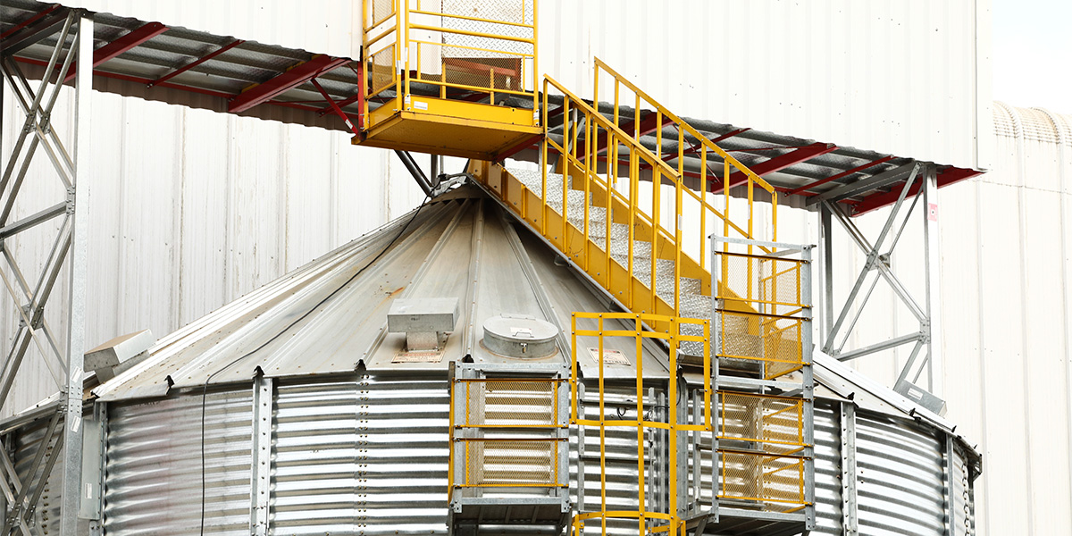 SILO METALICO DETALHE