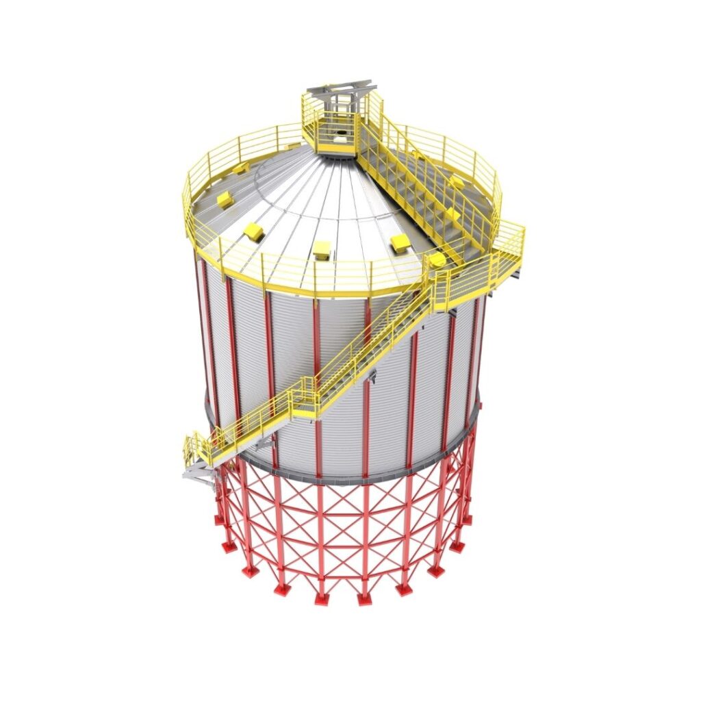 Silos Metálicos Linha Fundo Cônico SILOMAX