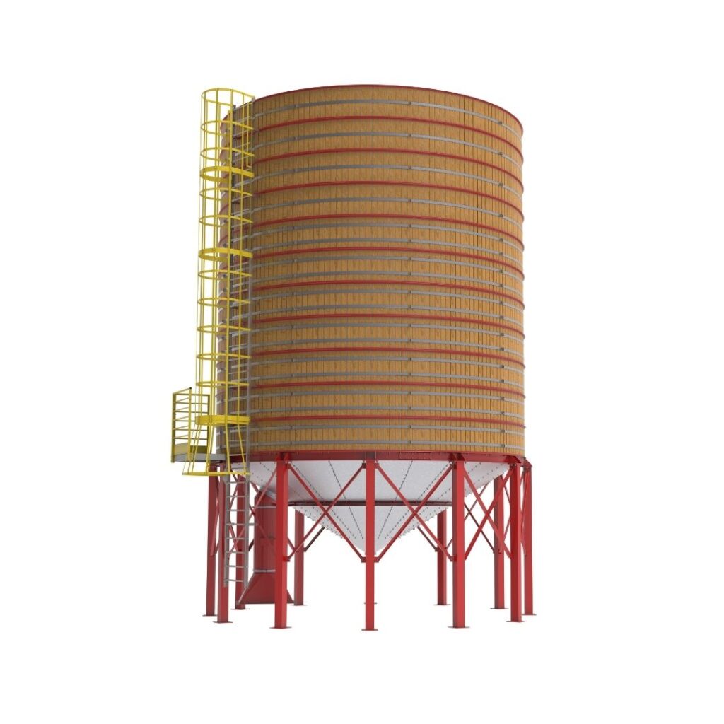 Silos Ventiláveis de Madeira SILOMAX