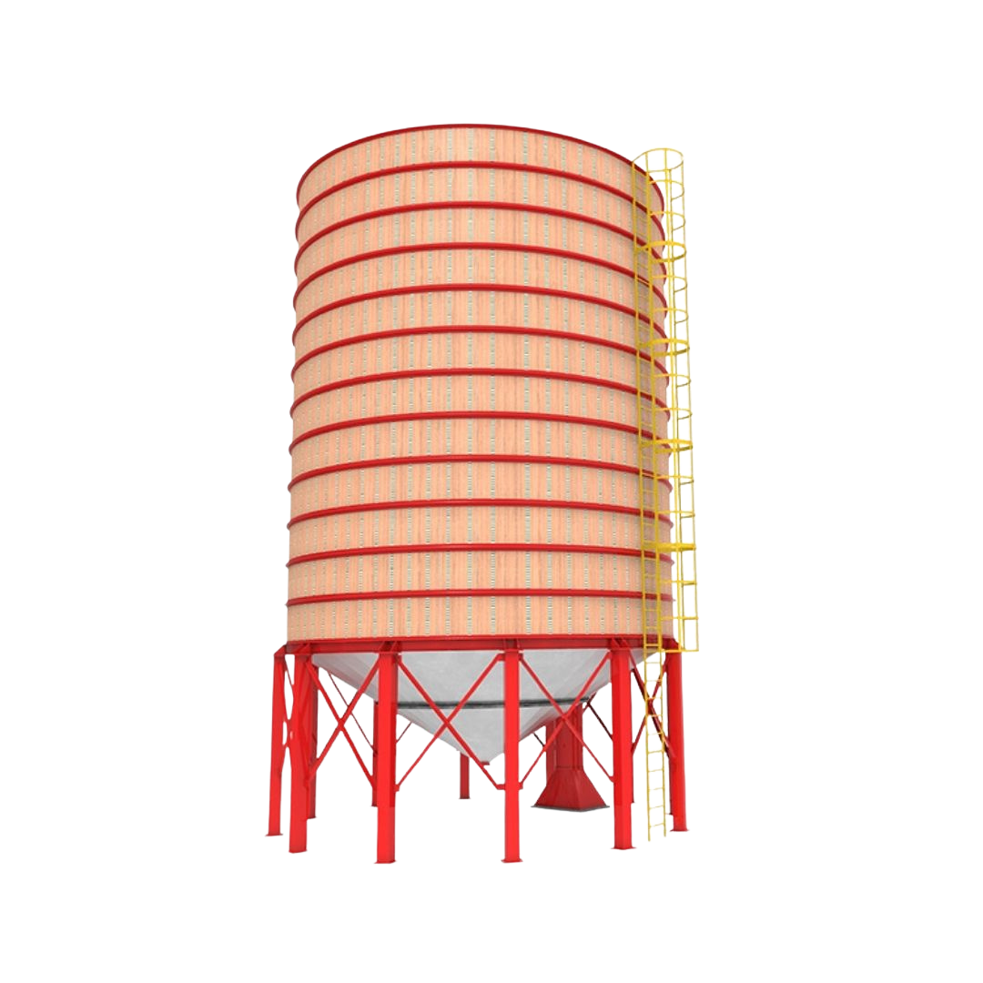 Silo Ventilável de Madeira Silomax